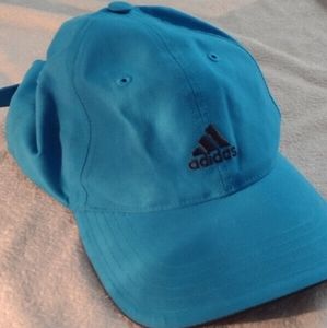 Blue adidas hat